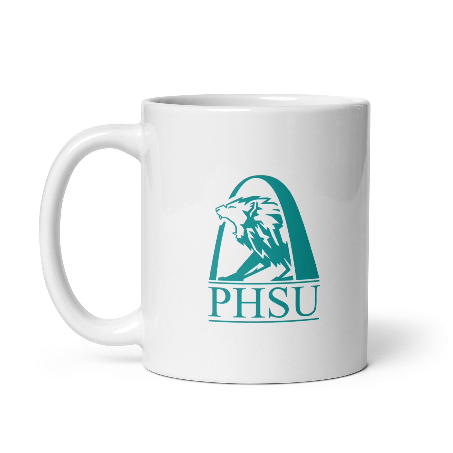 PHSU St Louis White Mug